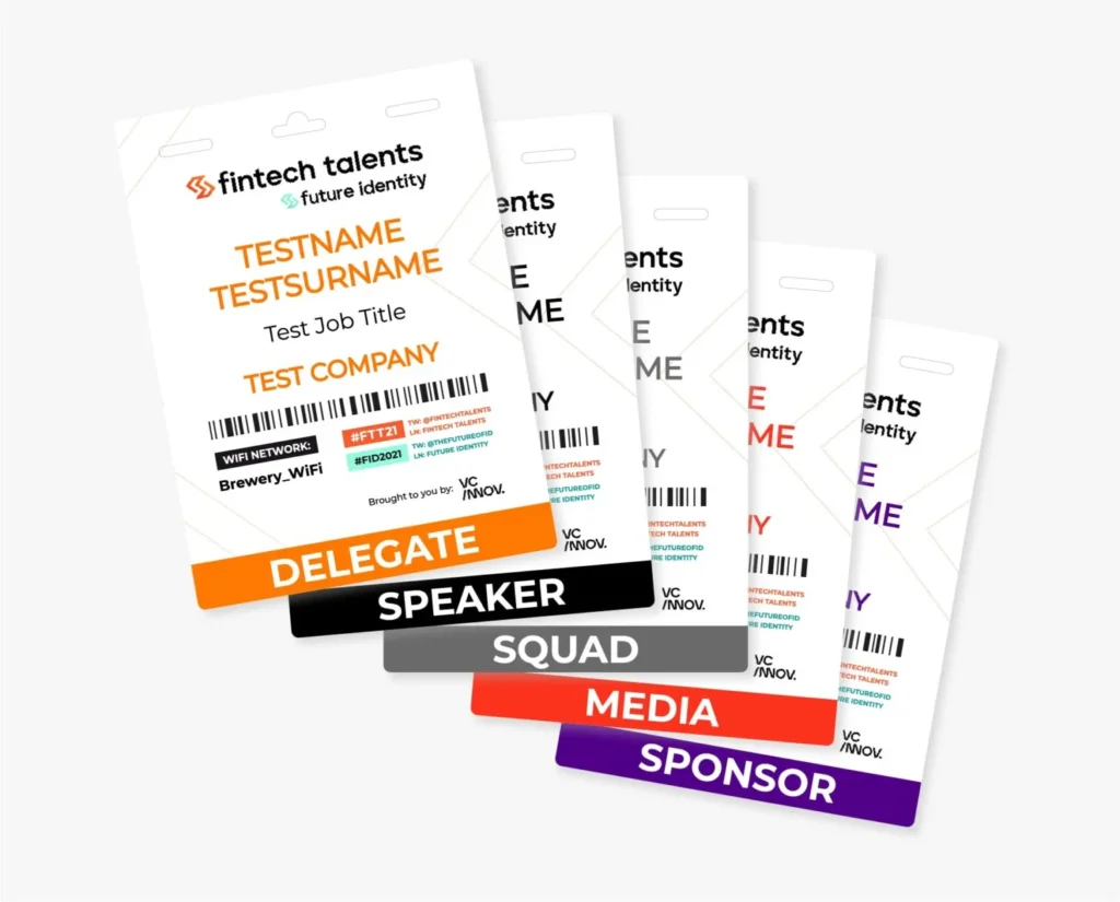 Conference Badge Printing Tamworth
